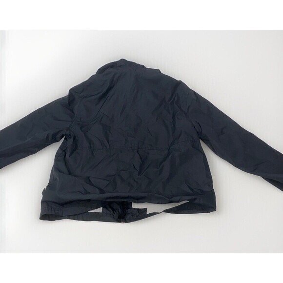 Magellan Windbreaker Rain Hoodie Jacket Youth 8 Full Zip Black with Zipper Lined - Picture 7 of 7